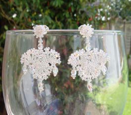 Fan earrings image