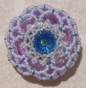 Beadschool Crystal Medallions made by Melanie de Miguel