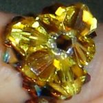 Crystal Finger Candy Golden